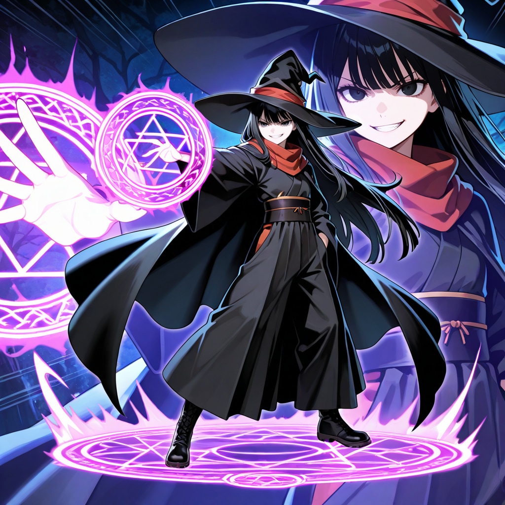 魔法ズームレイヤー魔女さん