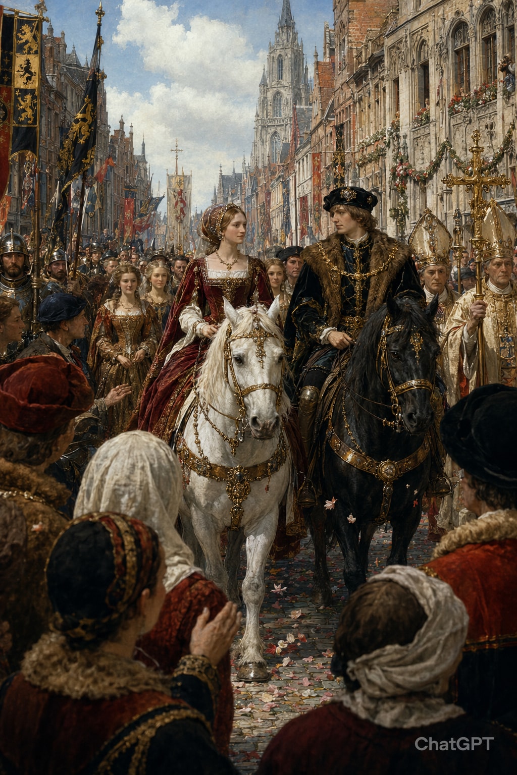 【歴史：『1477年 ヘント市民が見たブルゴーニュ女公の結婚式』】