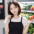 八百屋さんの店員 4枚目