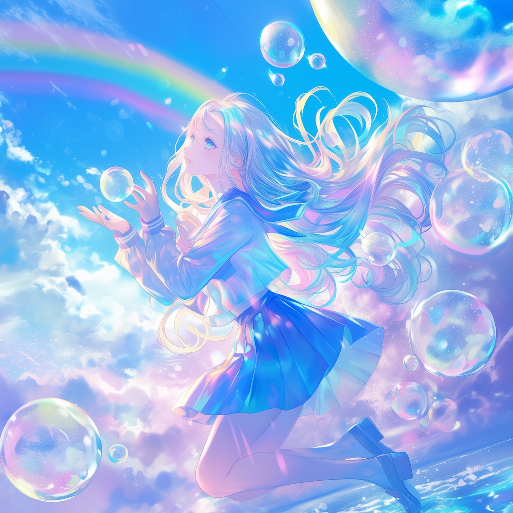 雨上がりとJK