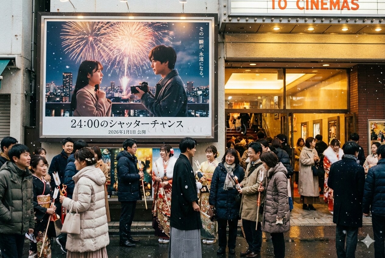 架空映画の新春公開「24:00のシャッターチャンス」
