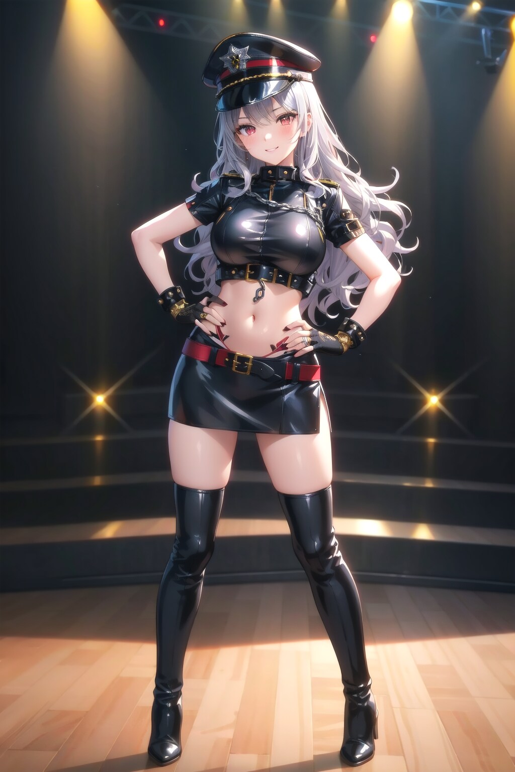 ブラックレザー