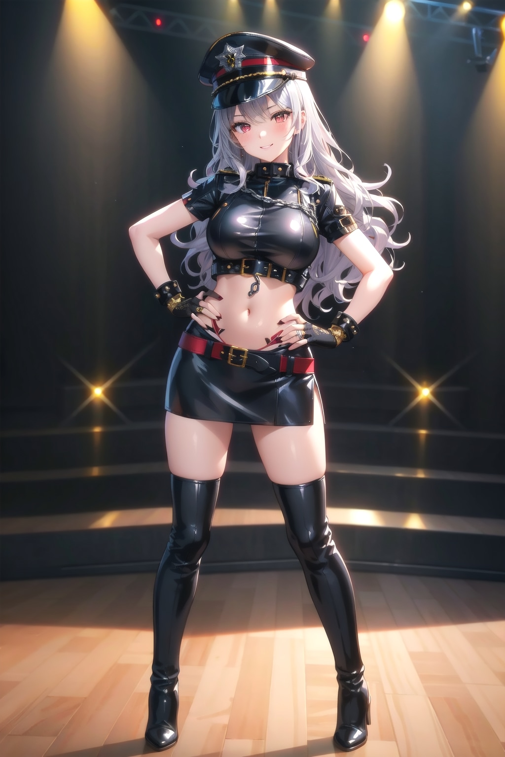 ブラックレザー