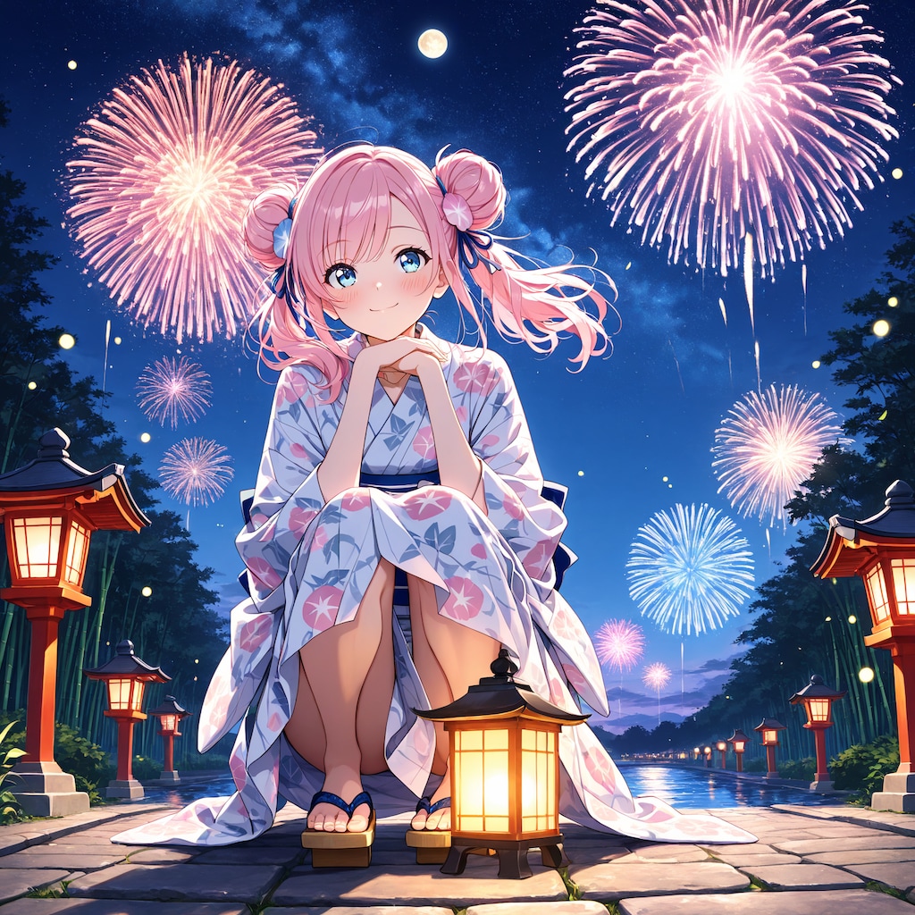 浴衣姿の陽