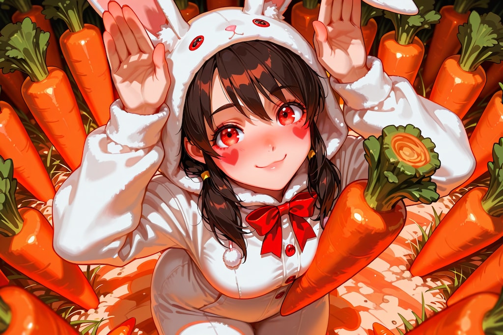 うさぎのコスプレ（モデル: ECHIDNA）