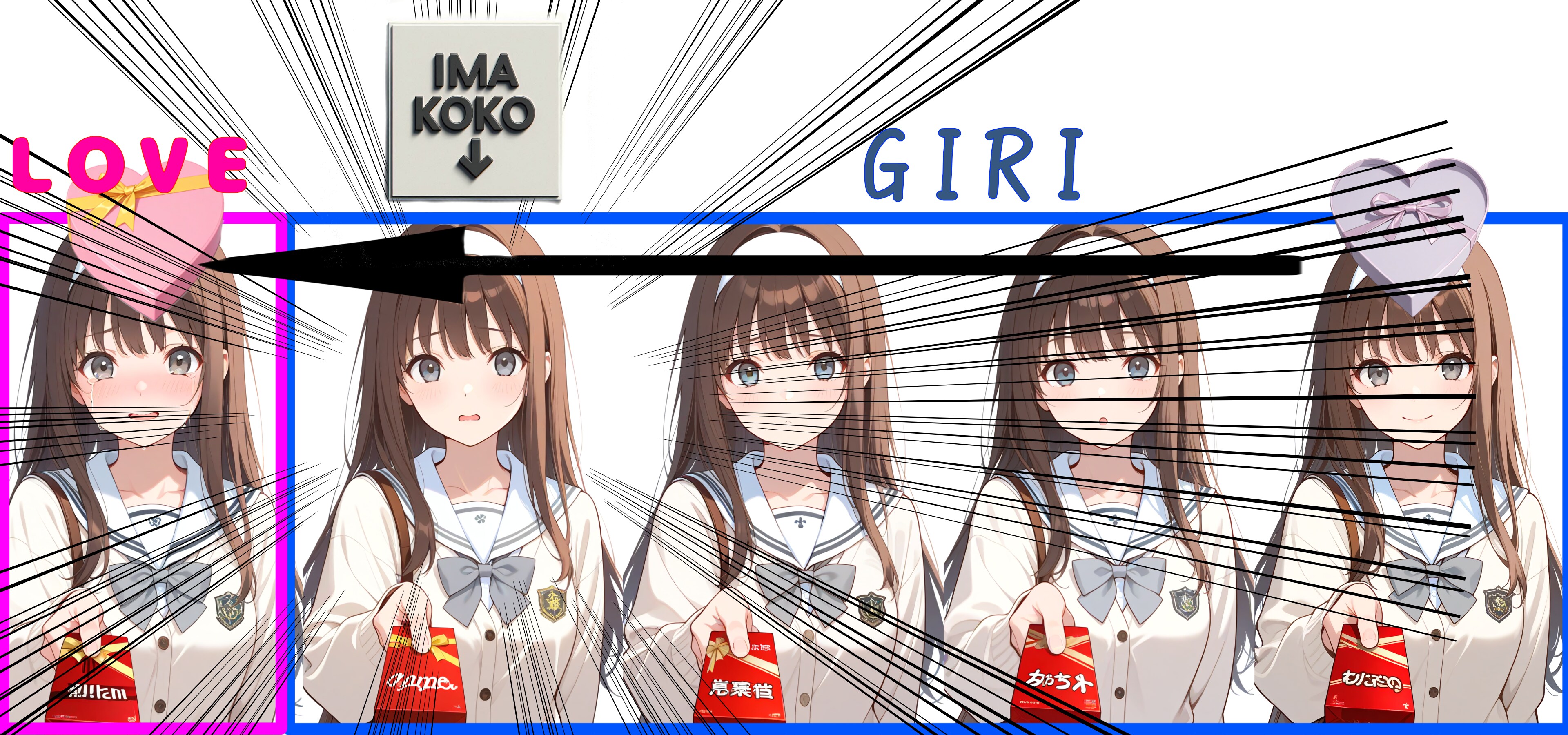 ミラさんの「ギリギリ義理チョコ」リスペクト