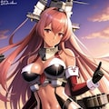 自分設定艦これ艦娘イラストその2 4枚目