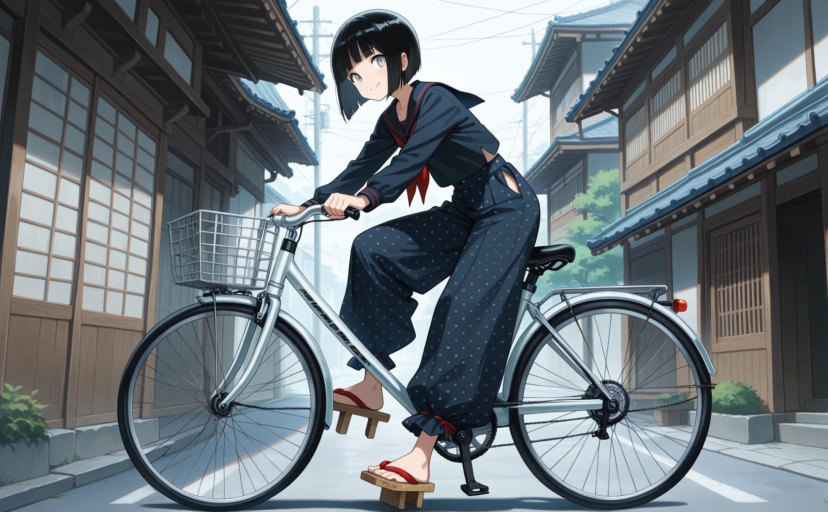 自転車に乗る最終兵器になる前のうちの子