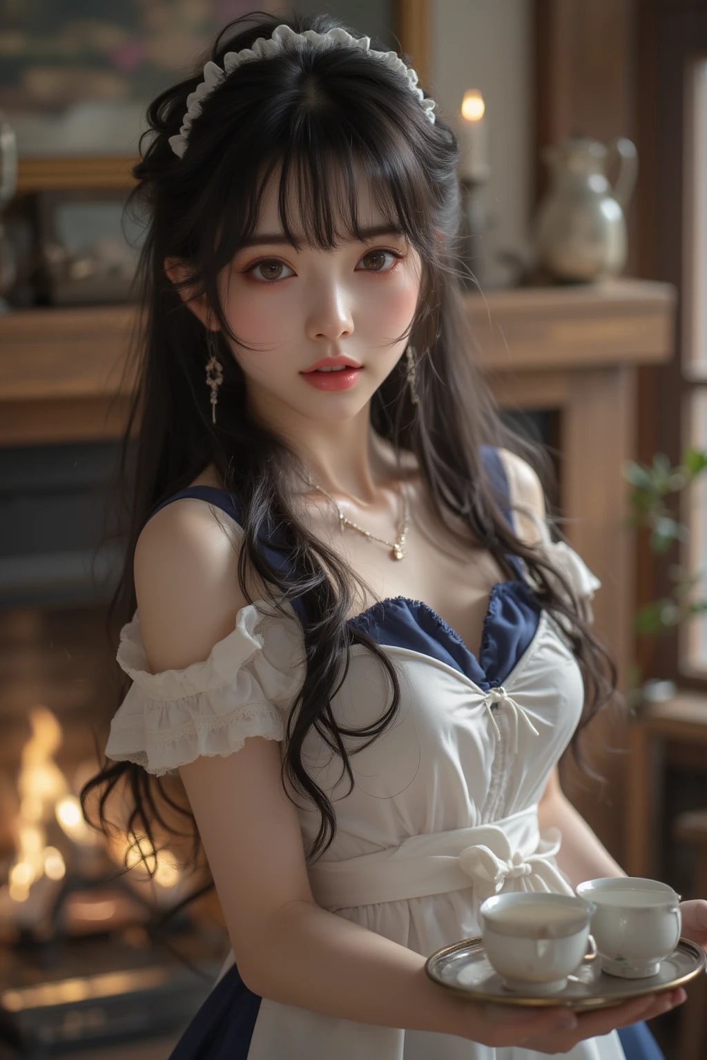 メイドコス04 | の人気AIイラスト・グラビア