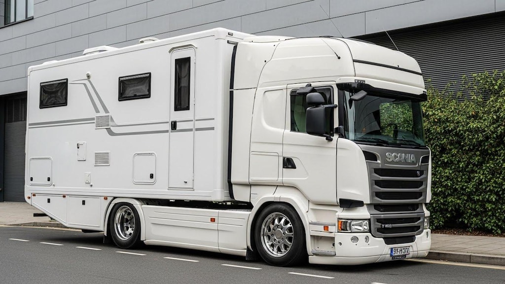 スカニアトラックキャンピングカー