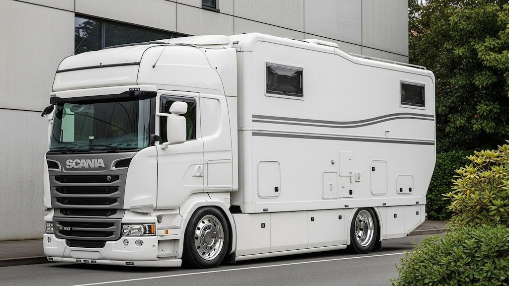 スカニアトラックキャンピングカー