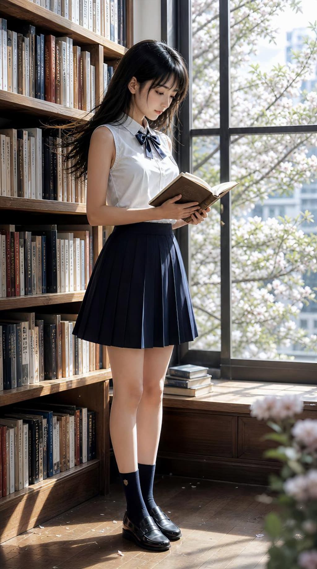 図書室の君