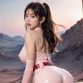 スーパー変身ヒロイン 火星編①AI美女アダルト写真集 3枚目
