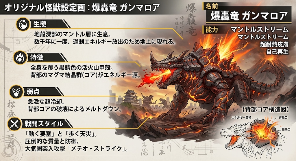 爆轟竜 ガンマロア