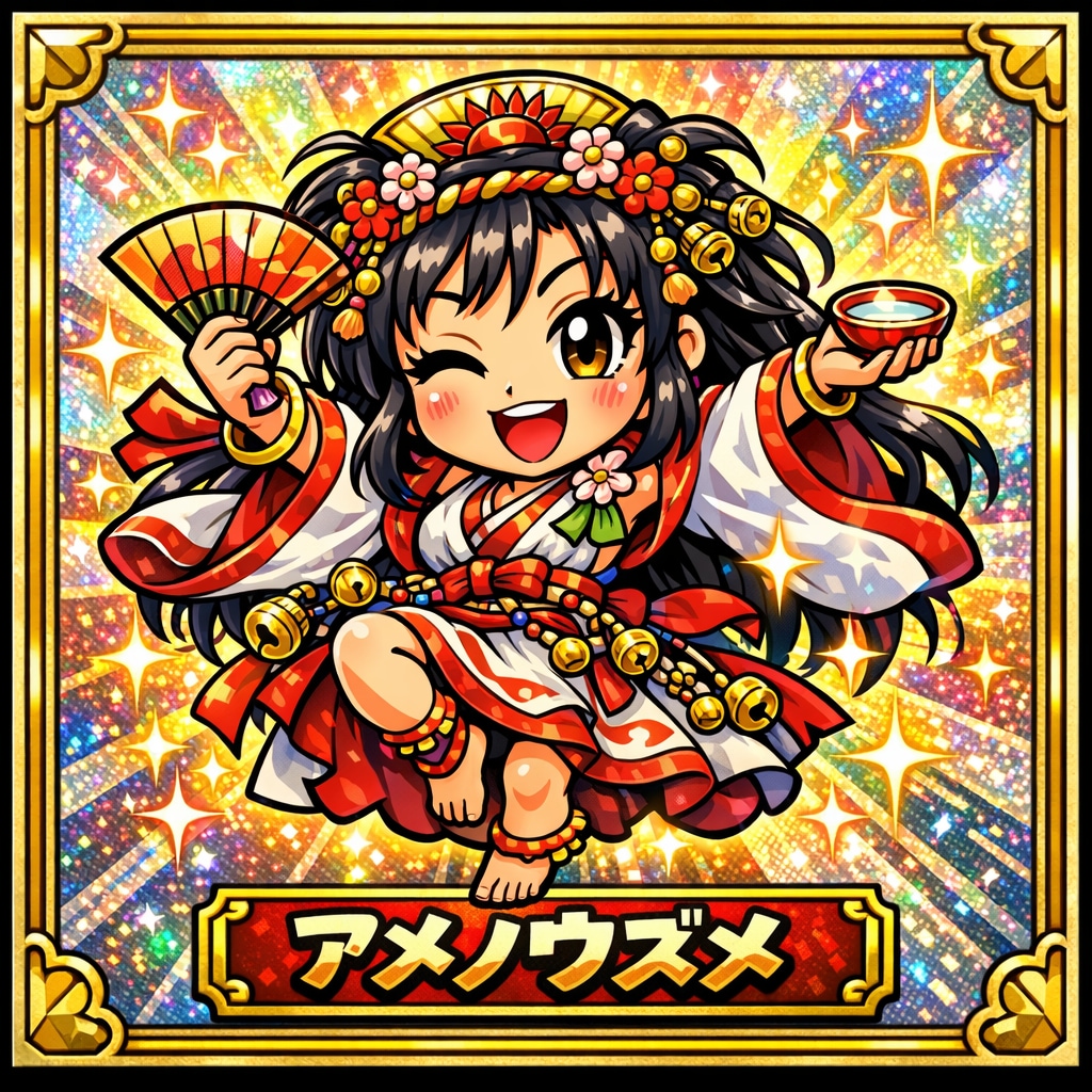 日本神話から三柱の神様