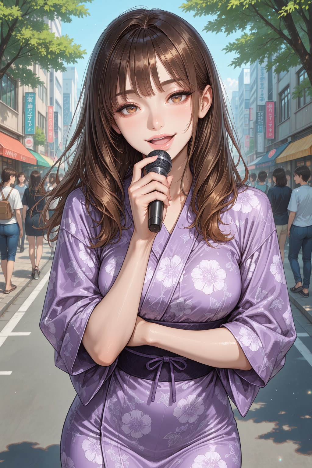 AIみずまわりん（夏休み中）さんのところのはやしさん | の人気AIイラスト・グラビア