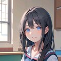 教科書を見せてくれる小さな女の子２ 5枚目