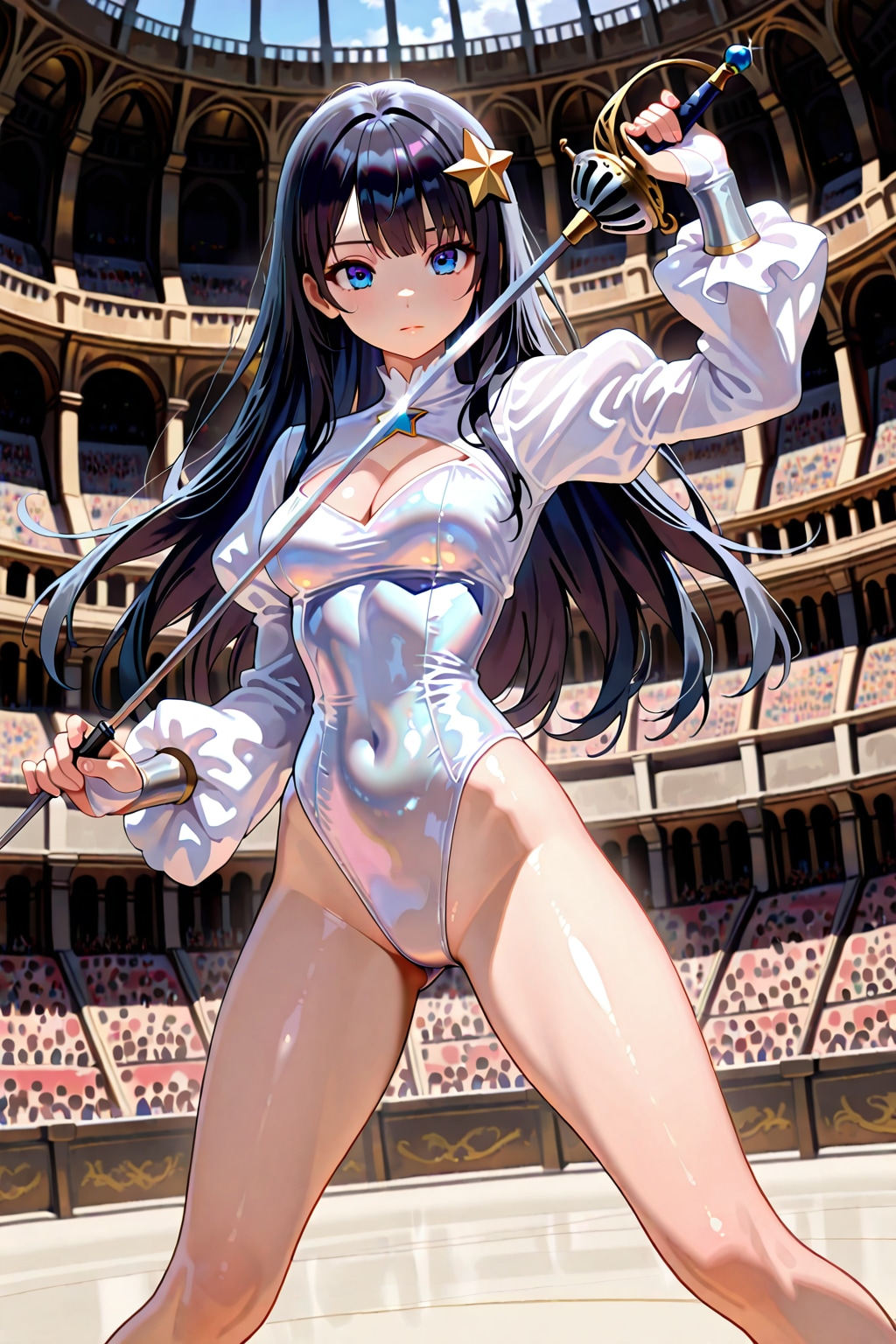 61_クールでエ●かっこいい剣士さん-1