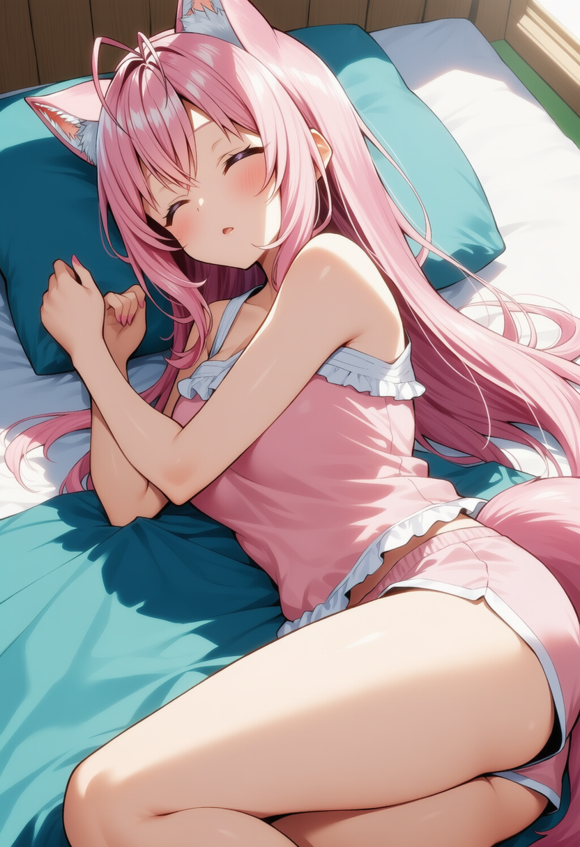 あと5分・・・Zzzz（博衣こより）