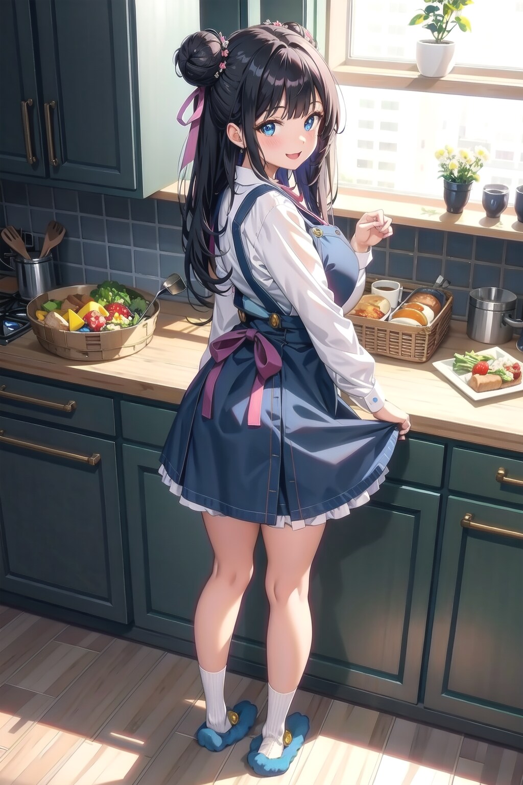 可愛くお料理