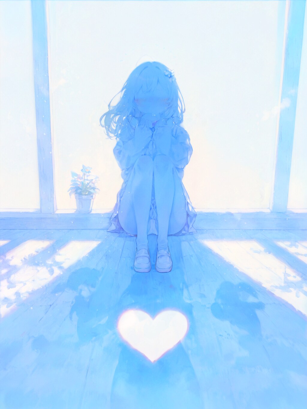 心を映すシルエット