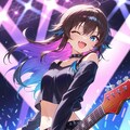 へそ出しギタリスト 6枚目