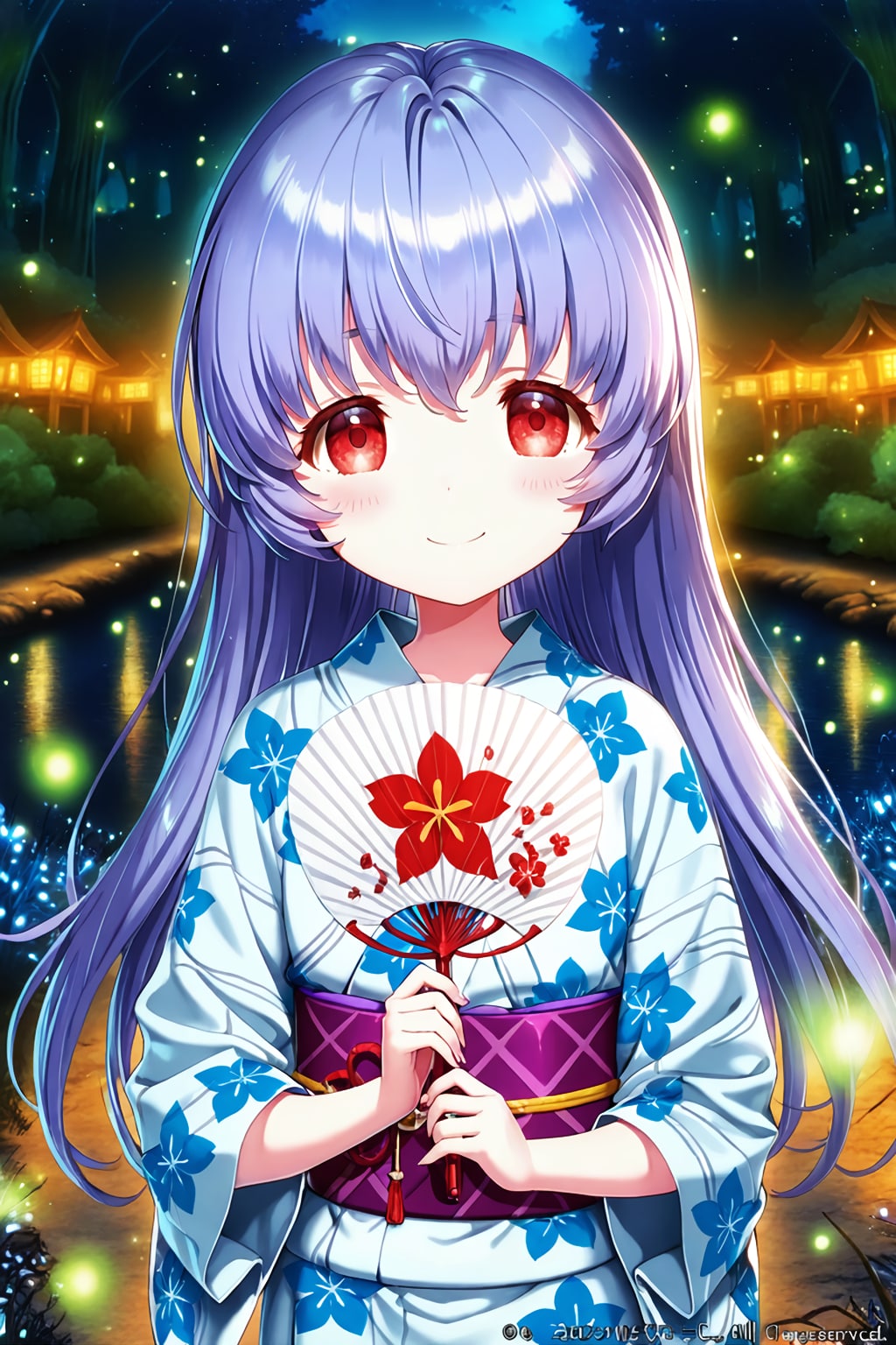 蛍火の夢 | の人気AIイラスト・グラビア