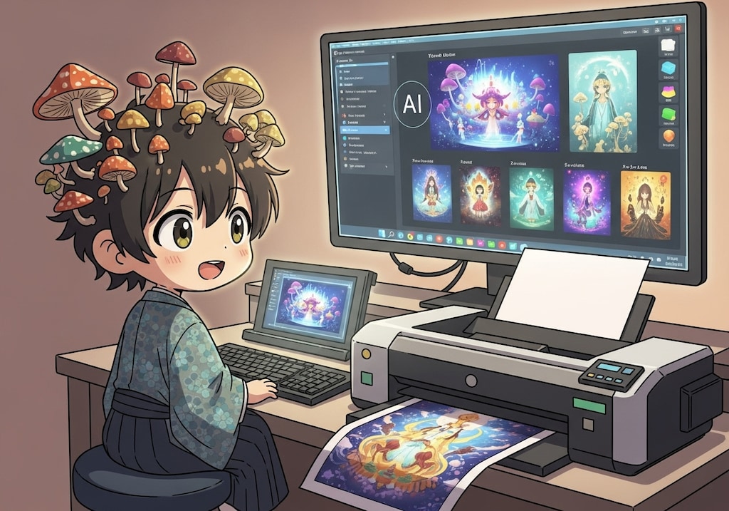 [インタビュー答えた] 作品の制作環境