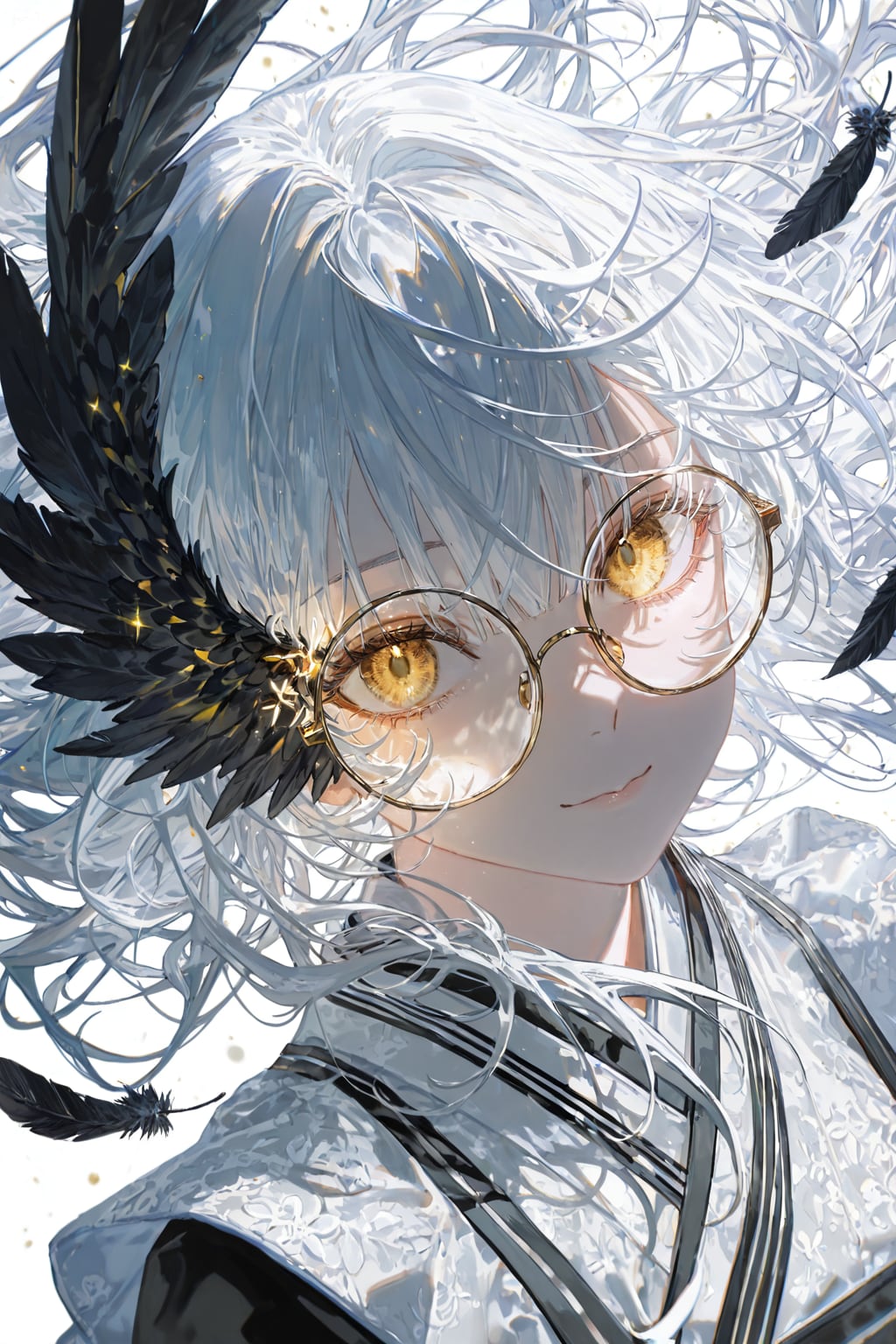 羽 | の人気AIイラスト・グラビア