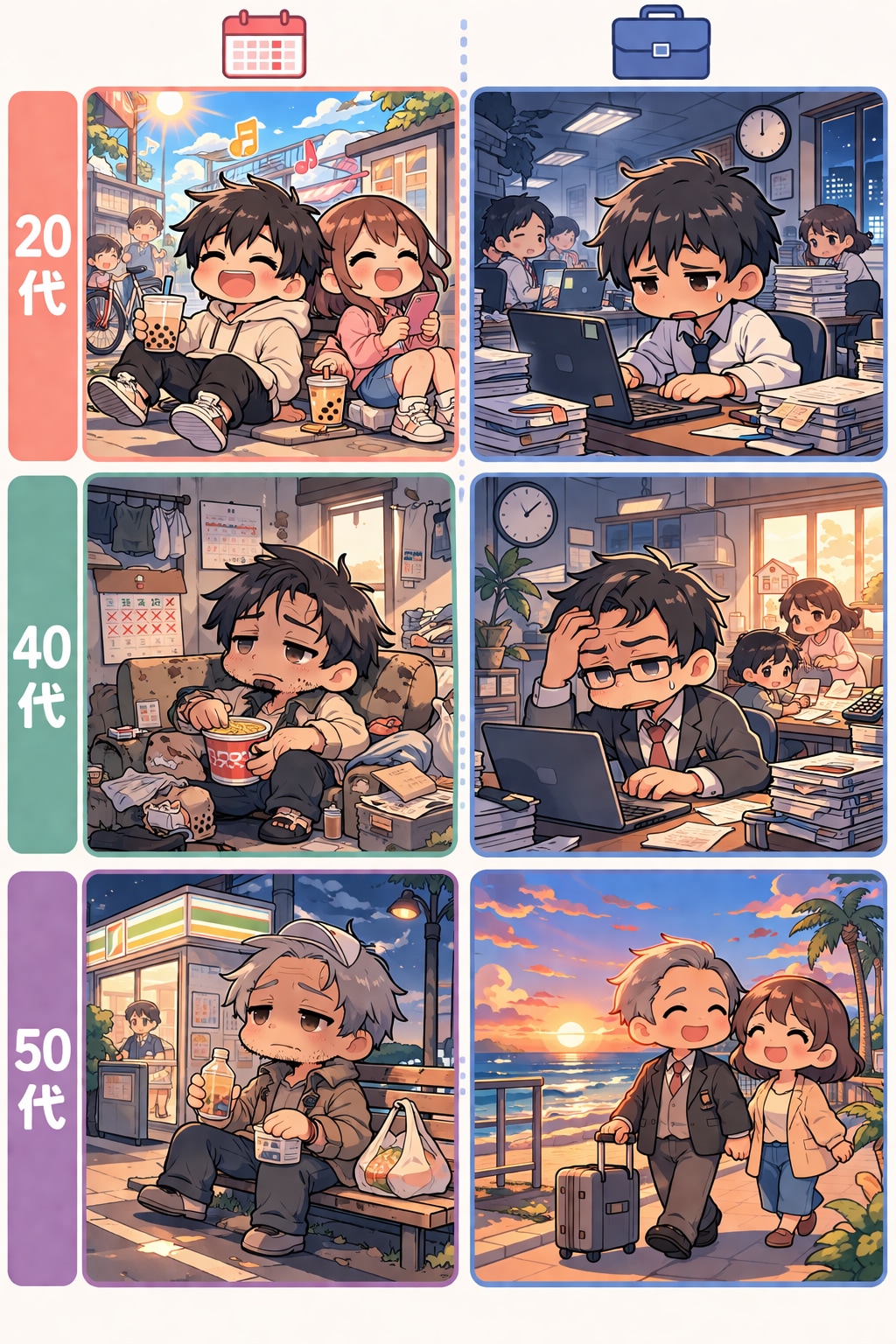 🗓️🧳 | の人気AIイラスト・グラビア