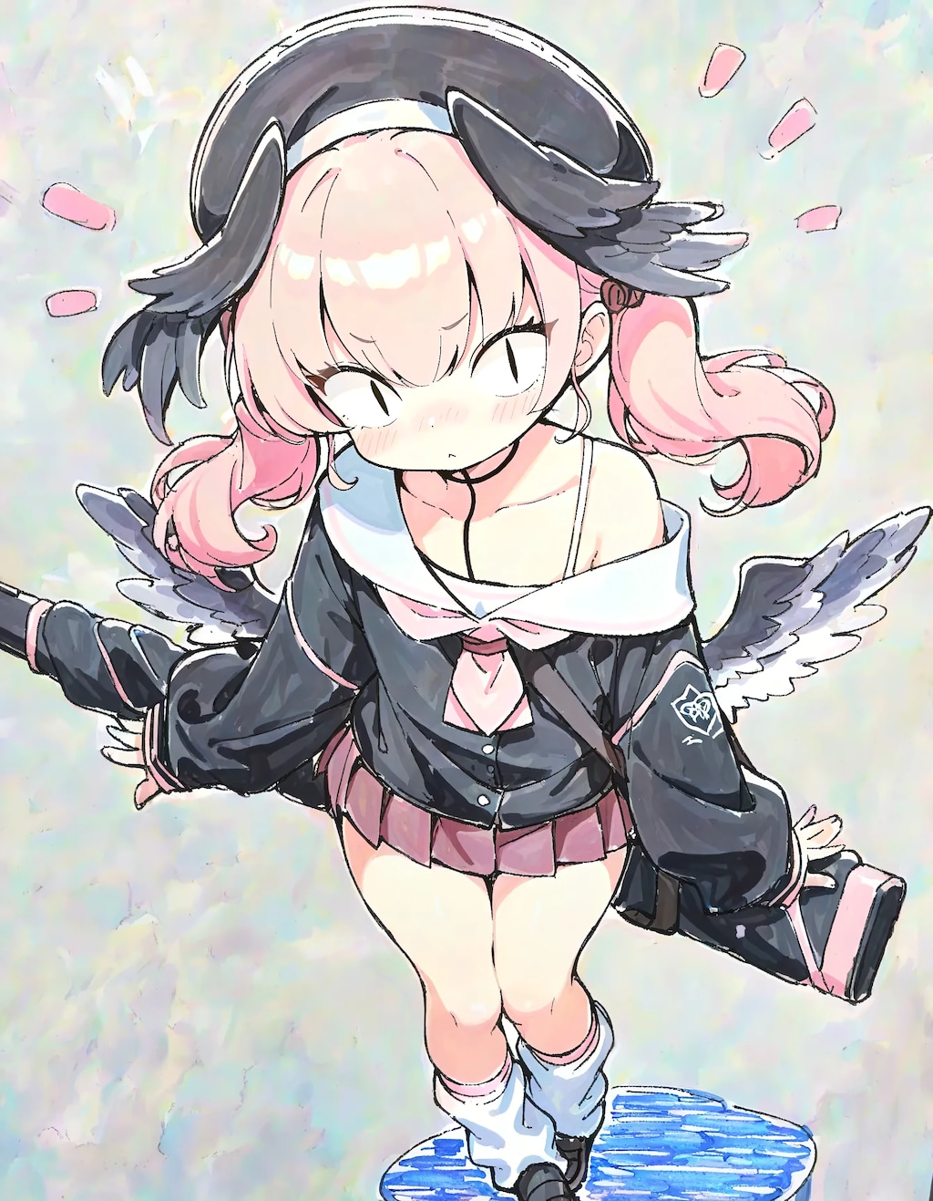 The Pout of the Pink Angel