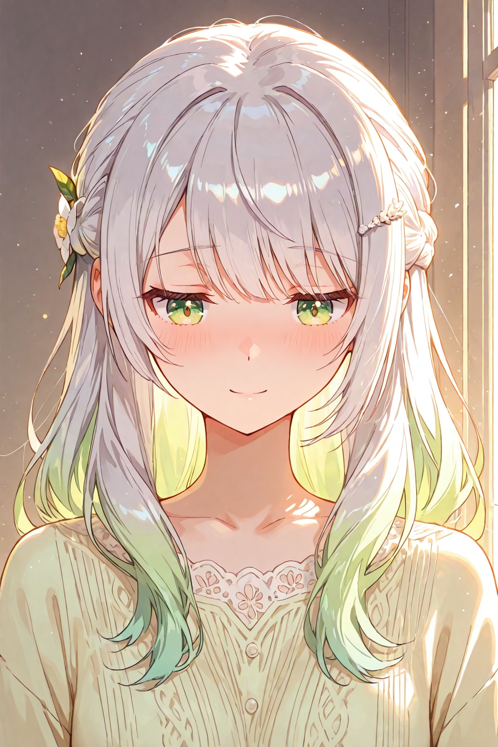 ジト目にしたセリュナさん