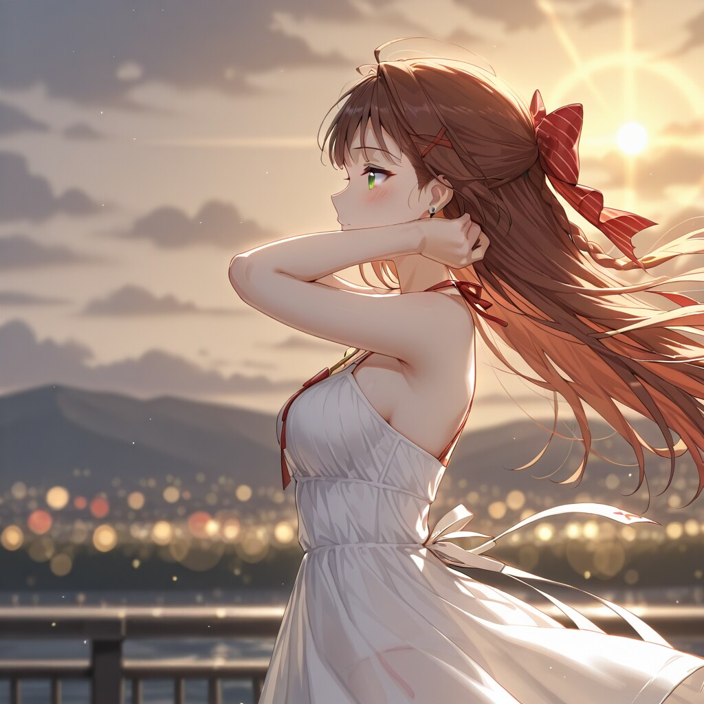 過去にタイムスリップした「今日の日付ちゃん」 by #QILIN | の人気AIイラスト・グラビア