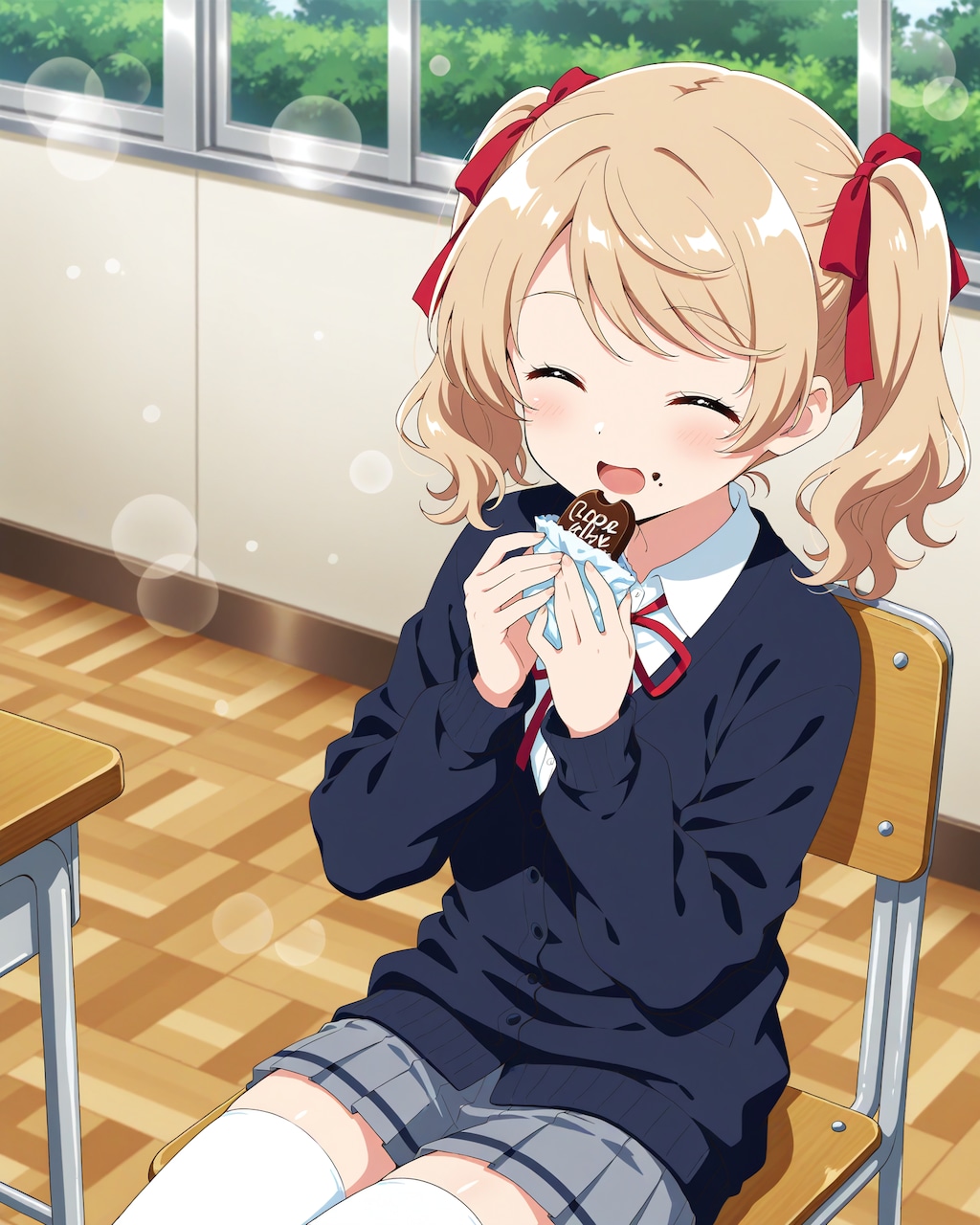 貰ったのを食べるだけ