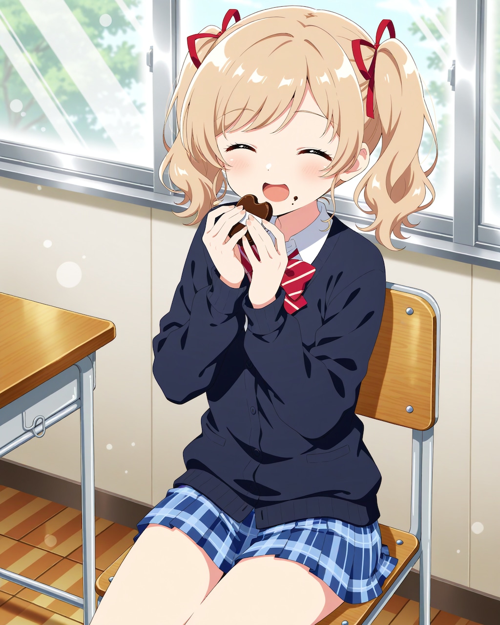 貰ったのを食べるだけ