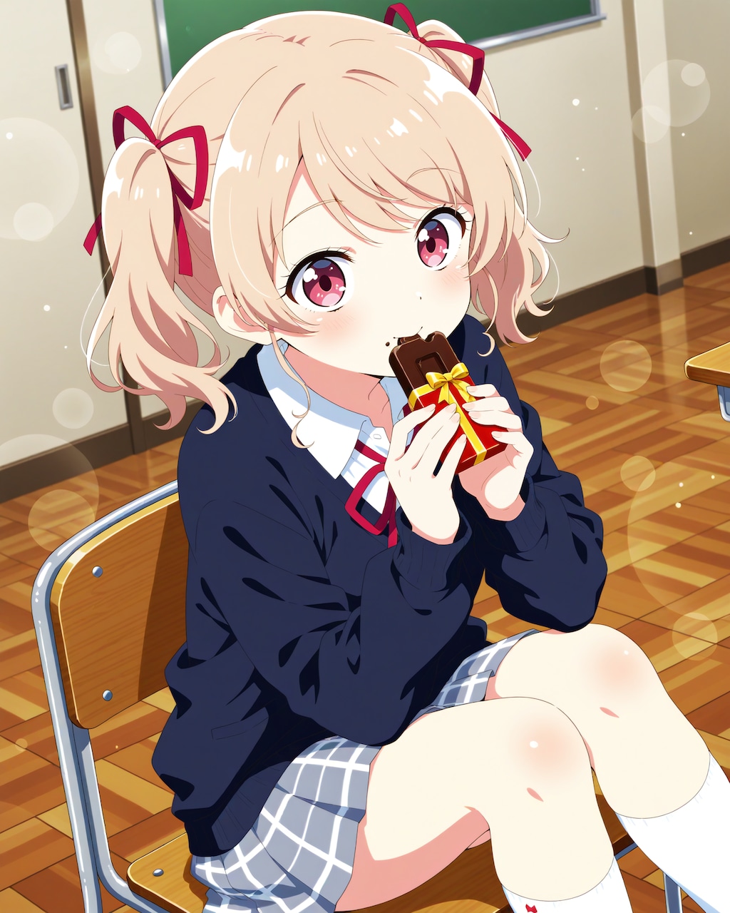 貰ったのを食べるだけ