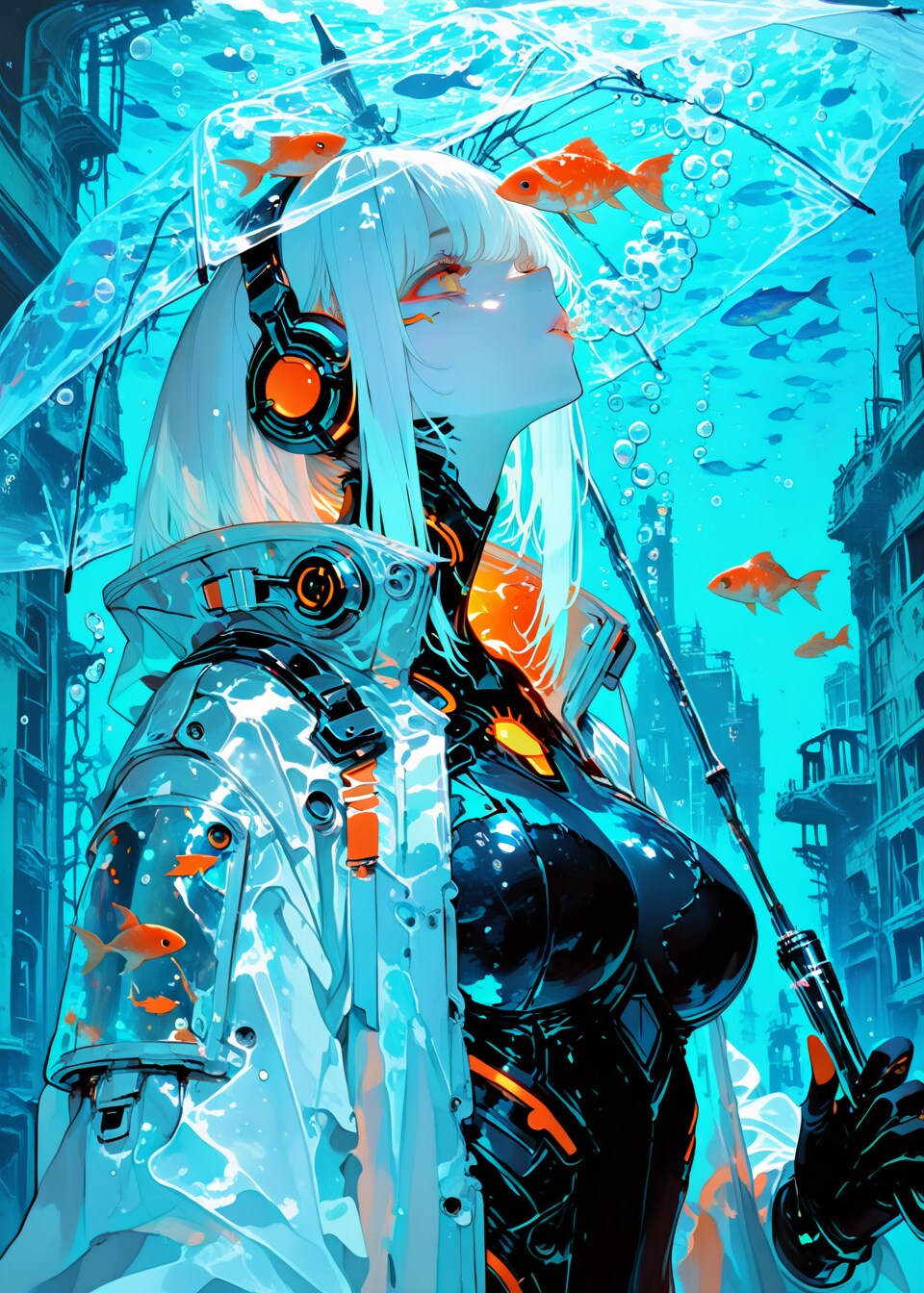 水中探訪 | の人気AIイラスト・グラビア