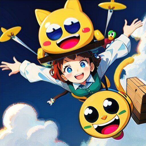 空飛ぶガール
