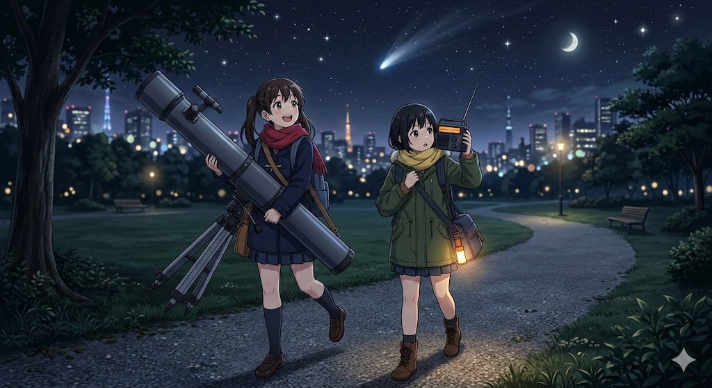 真夜中の天体観測