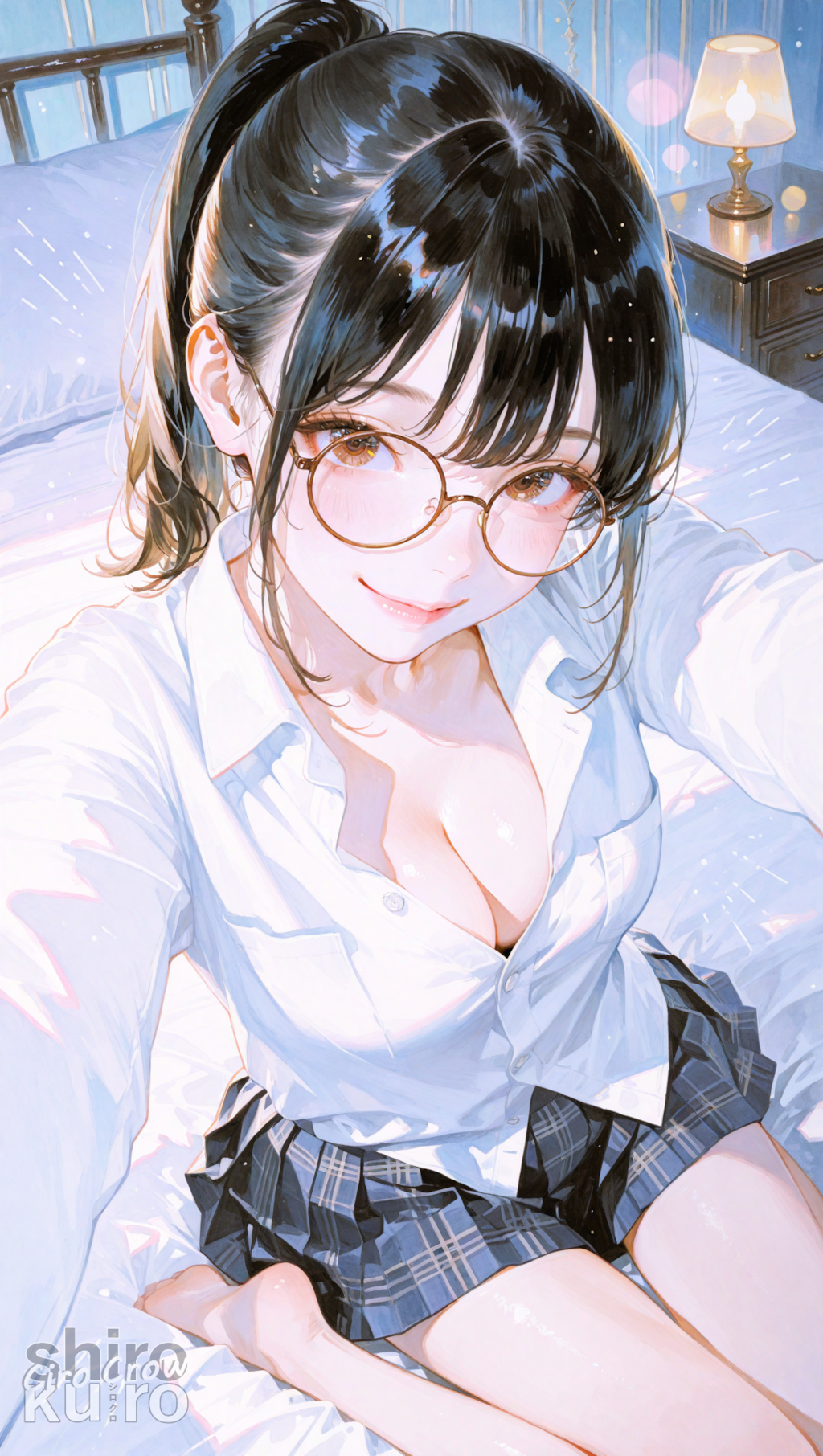 ベッドで待つ優等生