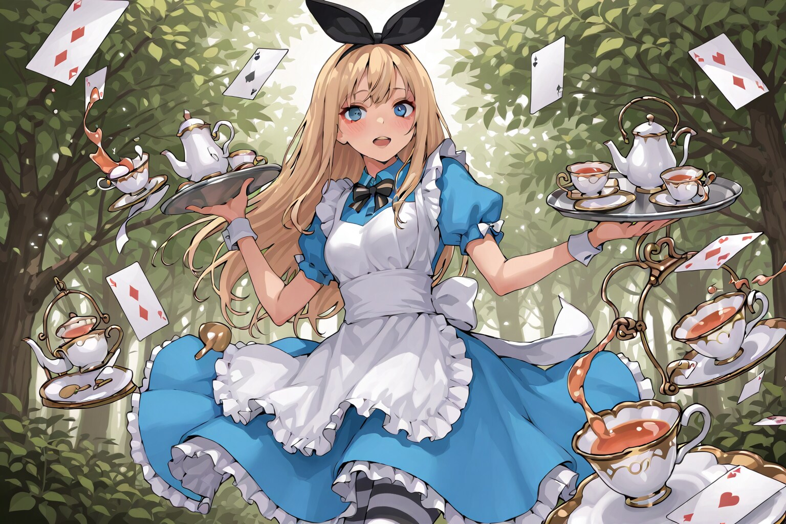 アリスのティーパーティー20 | の人気AIイラスト・グラビア