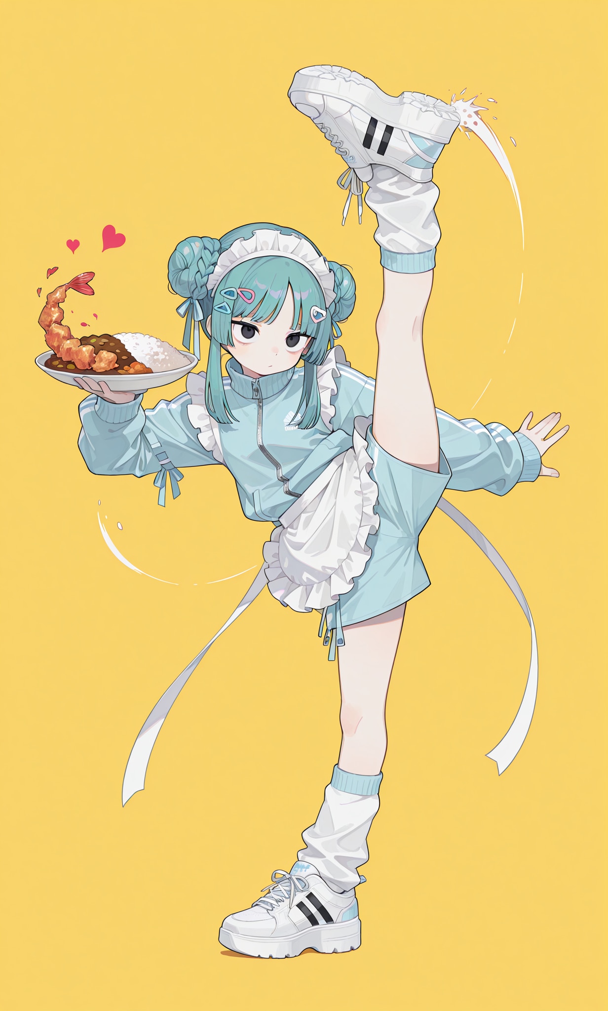 ジャジメなカレーちゃん | の人気AIイラスト・グラビア