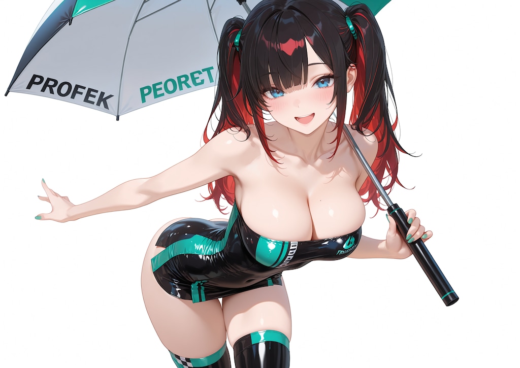 レースクイーンの娘・・・TOP目指して爆走してね♡