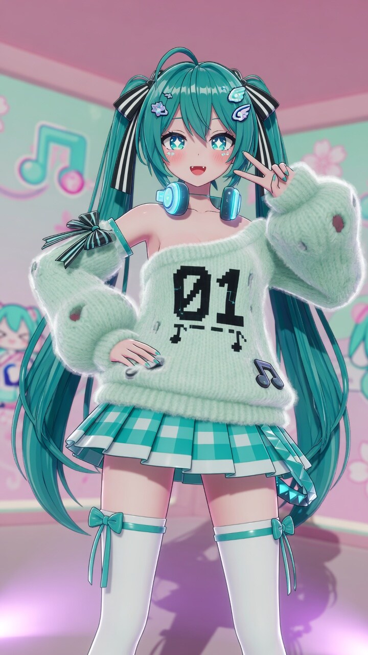 初音ミク | の人気AIイラスト・グラビア