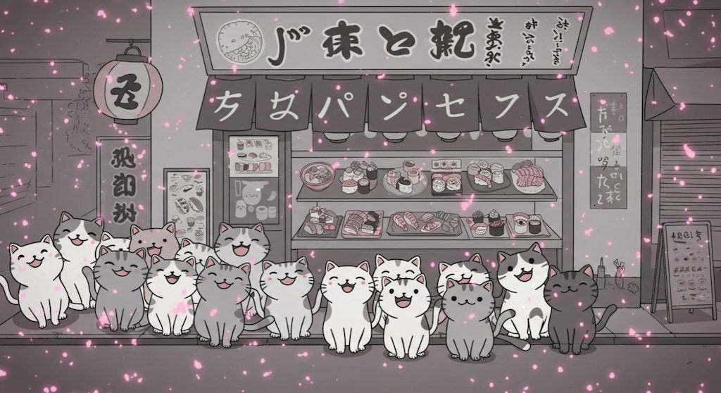 ニャウ寿司『らっしゃい！ニャウ寿司』【ニャンノ世界】