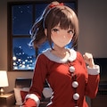 サンタコスでおうちデートR-15版その1 2枚目