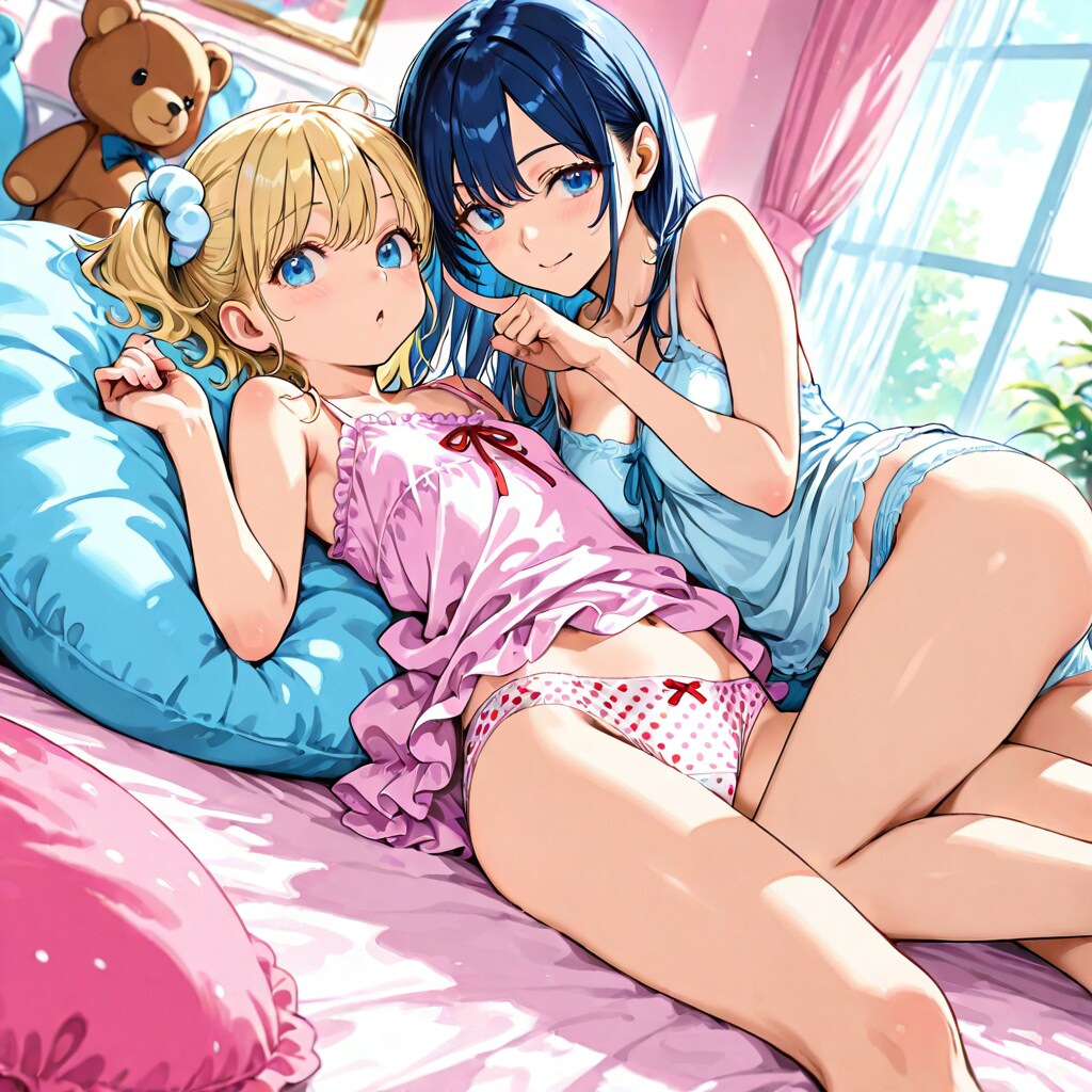 仲良し女の子達。