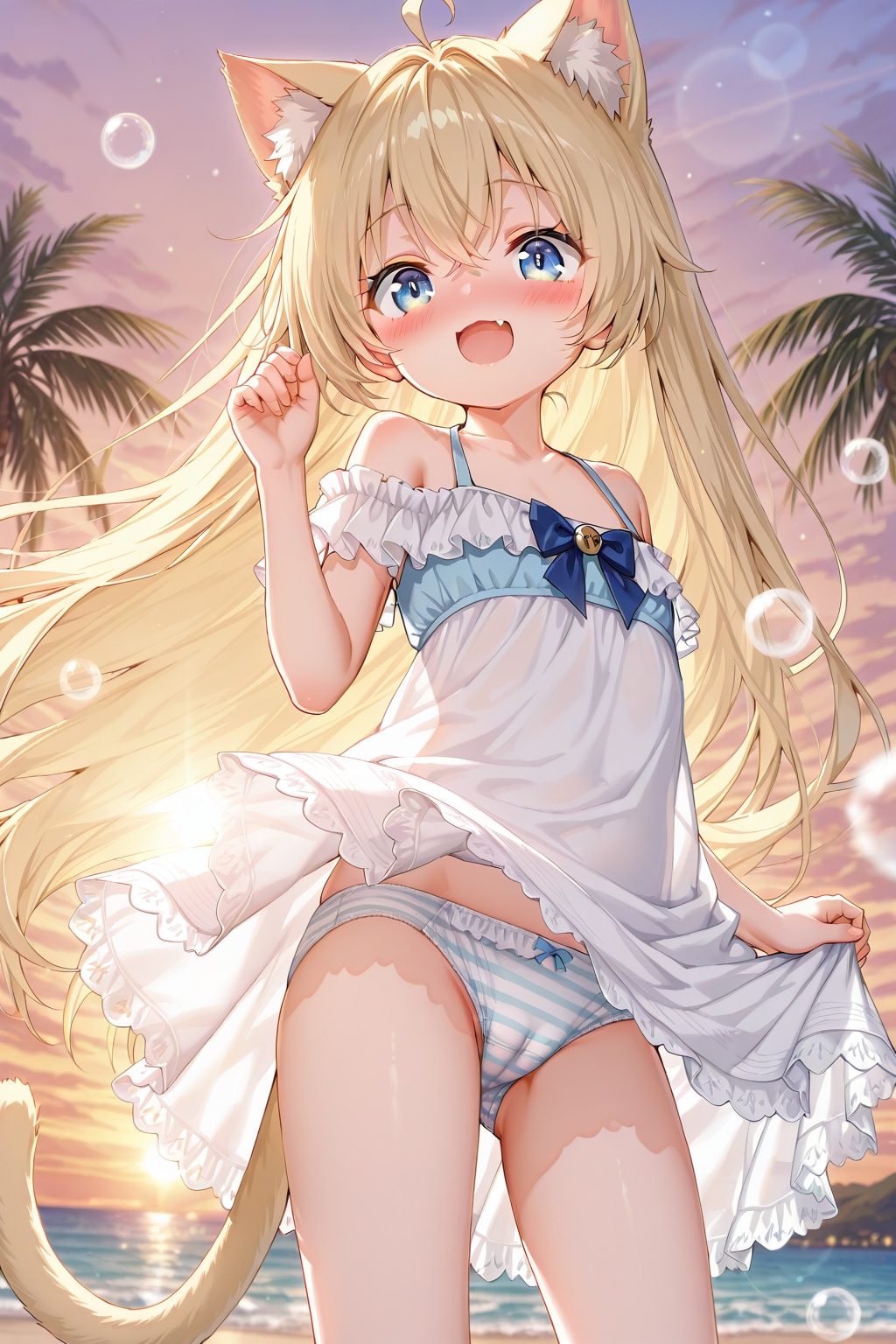 ネコミミシマパン