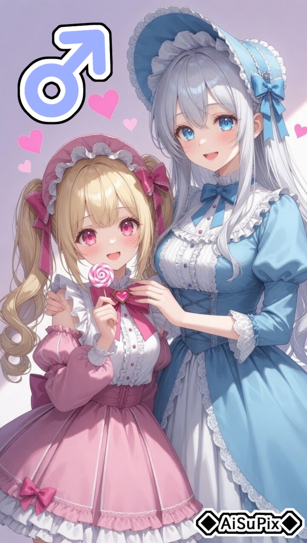 💙AiSuPix／可愛いロリィタ親子💙