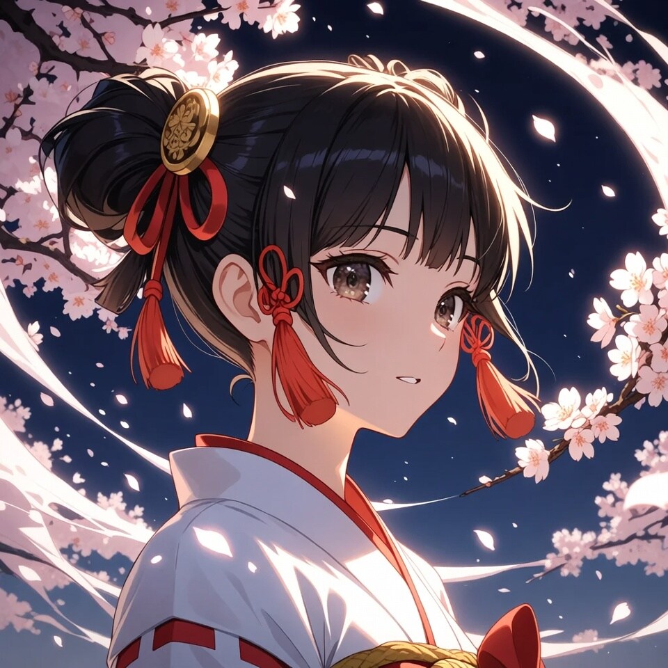 夜桜
